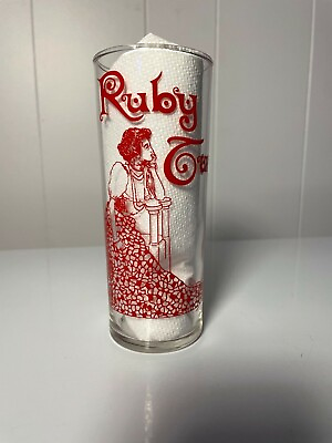 #ad Super Rare Ruby Tuesday Cocktail Glass Lot of 12 W Ruby ImageCirca mid 1970’s. $895.00