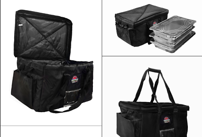#ad Catering Bag Black Holds up to Two or Three Full Pans $44.99