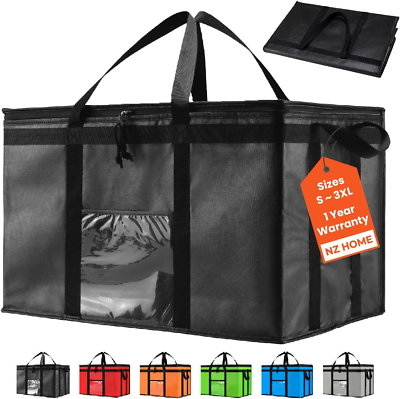 #ad Insulated Cooler Bag and Food Warmer 3XL 2 Pack for Food Delivery amp; Grocery S $60.97