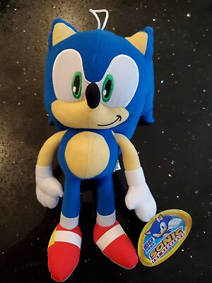 #ad #ad Sonic the Hedgehog Plush Doll Stuffed Animal Toy 12quot; Authentic SEGA NWT $17.95