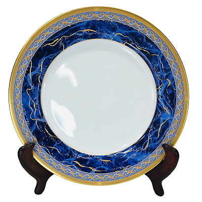 #ad Christian Dior Azure Royale Salad Plate 8 1 4quot; $29.99
