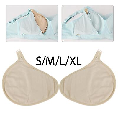 #ad #ad Silicone Breast Protective Pocket Elastic Fake Breast Protective Case $7.53
