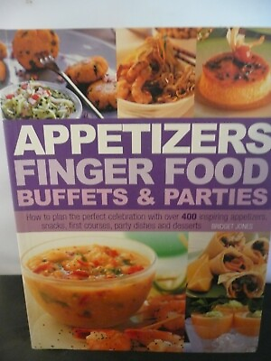 APPETIZERS FINGER FOOD BUFFETS amp; PARTIES 2008 BRIDGET JONES COOKBOOK $3.25