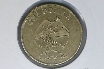 2002 Australia 1 Dollar Coin Outback Cud under mouth gVF AU $5.95