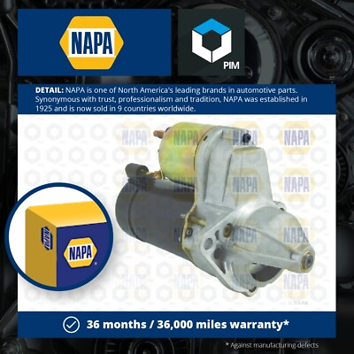 #ad #ad Starter Motor fits OPEL COMBO 1.4 2004 on Z14XEP Semi automatic NAPA 09115191 GBP 62.46