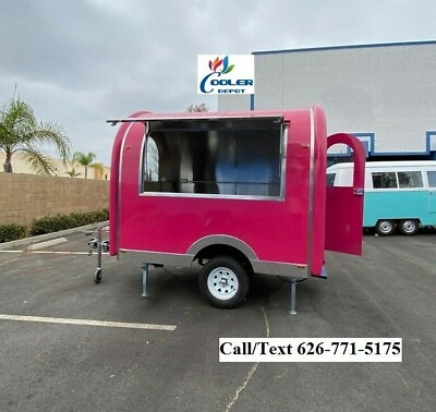 #ad NEW Electric Mobile Food Trailer Enclosed Concession Stand Design 4quot; Hitch $8001.36