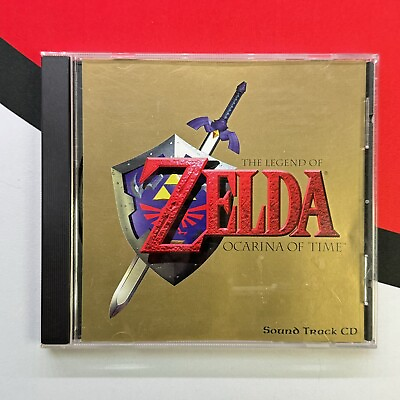 #ad Vintage 1998 Nintendo The Legend Of Zelda Ocarina Of Time Soundtrack Koji Kondo $49.95