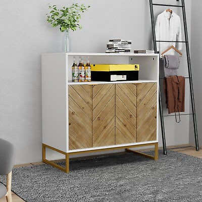 Sideboards and Buffets with Storage Accent Storage Cabinet with Doors $171.19
