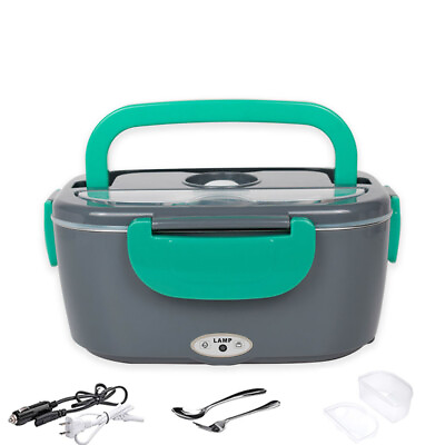 #ad 1.5L Electric Heating Lunch Box Portable for Car Office Food Warmer Container US $19.99