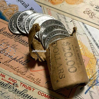 ✯ GEM BU Morgan Silver Dollars From OBW Roll Estate Hoard ✯ Mint Unc ✯ $119.50
