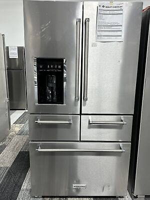 #ad #ad KitchenAid KRMF706ESS 25.8 Cu. Ft. 5 French Door Stainless Steel Refrigerator $2999.00