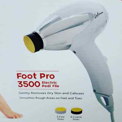 Burmax Latina Foot Pro 3500 Electric Pedicure Drill Remove Callus New USA $49.25