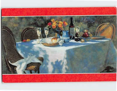 #ad Postcard Food on the Table Art Print $6.29