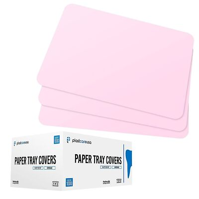 #ad #ad plastcareusa Disposable Tray Paper Liners Size B Pink 1000 Case $72.89