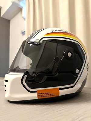 #ad Arai RAPIDE NEO Number WHITE Casque casco concept x Full face helmet Size:M $550.00