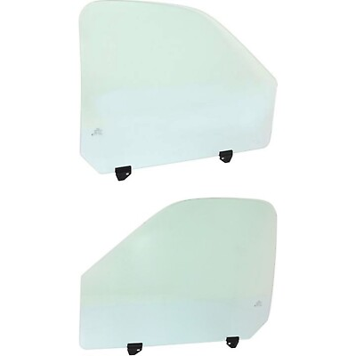 #ad #ad Door Glass For 97 2003 Ford F 150 Set of 2 Front Driver and Passenger Side $114.29