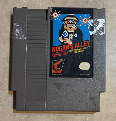 #ad Hogan#x27;s Alley Nintendo Entertainment System 1985 NES Authentic Cart Tested $20.00