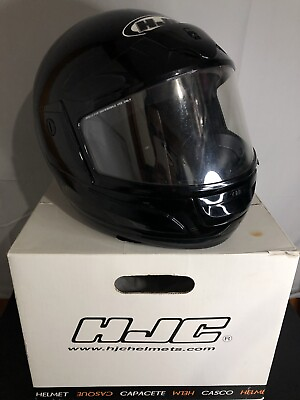 HJC Men#x27;s Sno Tech Snow Mobile Helmet Size S SMALL W BOX DOT Shield Chin Breath $98.99