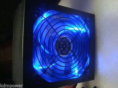 #ad NEW 1000W 1000 WATT 1050W 1075W BLUE LED Fan Silent ATX Power Supply PSU SATA $69.79