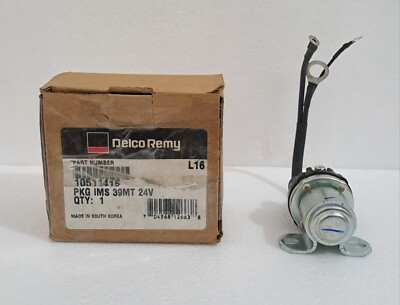 #ad DELCO REMY 10511415 SOLENOID FITS ON DELCO 39MT STARTERS 24 VOLT $99.99