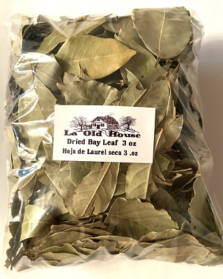 Bay Leaves hoja de Laurel 3 oz. Whole Dried Leaf Free Shipping $8.95