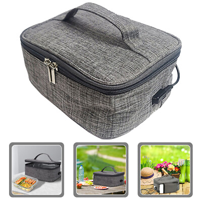 #ad Rechargeable Heater Portable Food Warmer USB Heating Lunch Box Cooler Electric $17.76