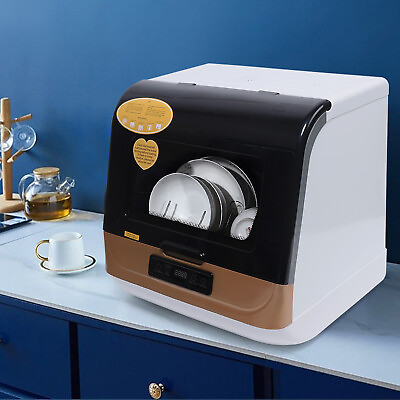 Portable Mini Countertop Dishwasher 4 Washing Programs Dish Washer Clean Machine $184.06
