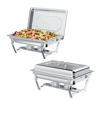 #ad #ad Chafing Dish Buffet Set 2 Pack 8QT Stainless Steel Chafing Dishes for Buffet $99.99