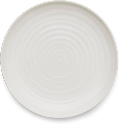 #ad Portmeirion Sophie Conran Coupe Salad Plates Set of 4 Dishwasher Safe $49.99