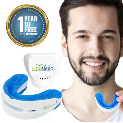 #ad Vital Sleep Stop Snoring Mouthpiece Mouth Guard Stopper Official Seller $69.95