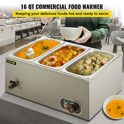 #ad #ad Electric Professional Commercial Food Warmer Stainless Steel Buffet Restaurants $209.99