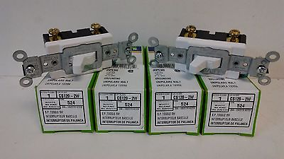 #ad LOT OF 6 NEW OLD STOCK LEVITON S.P. TOGGLE SWITCHES CS120 2W $29.95