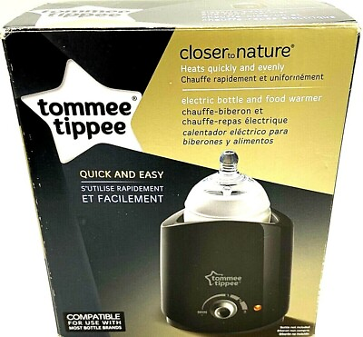 #ad Tommee Tippee Electric Bottle and Food Warmer Closer to Nature Open Box BPA Free $19.97