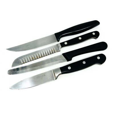 #ad #ad 4 Pcs Bakers amp; Chefs KitchenAid Cuisinart Unbranded Kitchen Knife Set $30.37