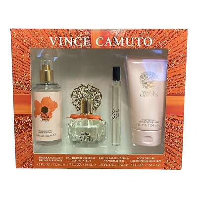 #ad Vince Camuto Bella Eau De Parfum Spray 4 Piece Gift Set $33.59