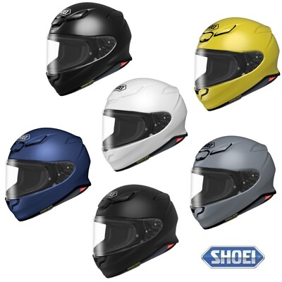 #ad Shoei RF 1400 Full Face Street Motorcycle Solid Helmet Pick Size amp; Color $619.99
