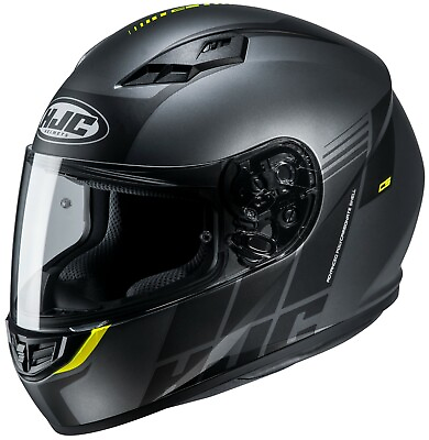 #ad #ad HJC CS R3 Motorcycle Helmet Mylo Gray SM MD LG XL XXL Full Face DOT BK MC $98.99