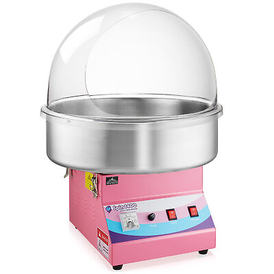 #ad Cotton Candy Machine with Dome Shield Commercial Electric Candy Floss Maker $286.99