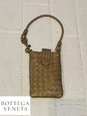 #ad Bottega Veneta Smartphone Case Intrecciato Mobile Bag Charm $181.12
