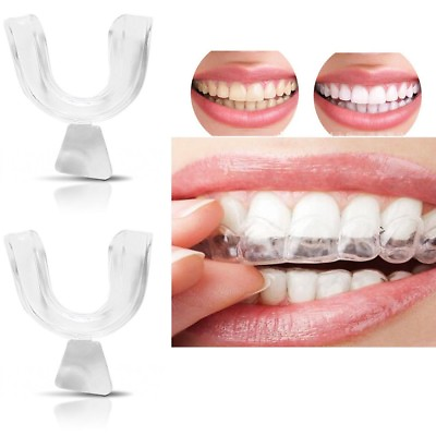 #ad 4x Silicone Night Mouth Guard for Teeth Clenching Grinding Dental Sleep Aid HOT $6.79