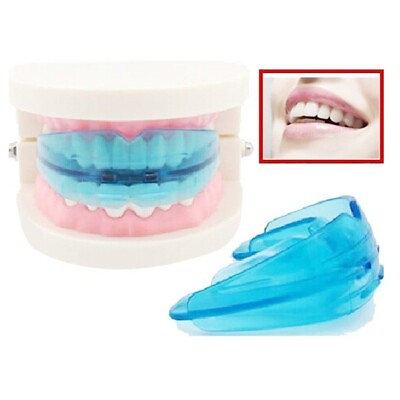 A1 Hardness Dental Mouth Guard Bruxism Tmj Night Teeth Tooth Grinding Sleep Aid $7.49