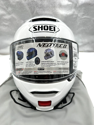 #ad Shoei Neotec II Modular Helmet White XXL 0116010908 $550.00