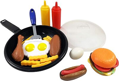 #ad #ad Liberty Imports Play Food Kids Toy Set with Frying Pan and Spatula ... $28.99