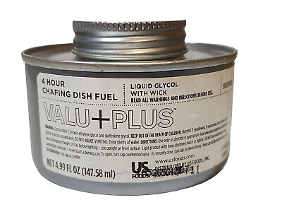 #ad 4hr Chafing Dish Fuel ValuePlus Brand 24 PACK $45.00