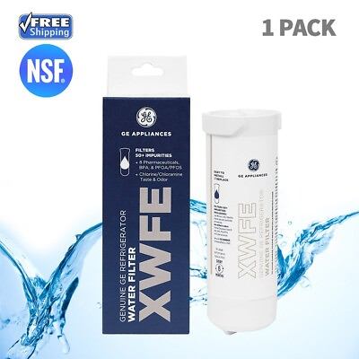 #ad #ad GE XWFE Refrigerator Replacement Water Filter Without Chip 1 PACK $15.66