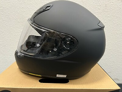 Shoei RF SR Matte Black Solid Motorcycle Street Full Face Helmet Medium MD $429.99