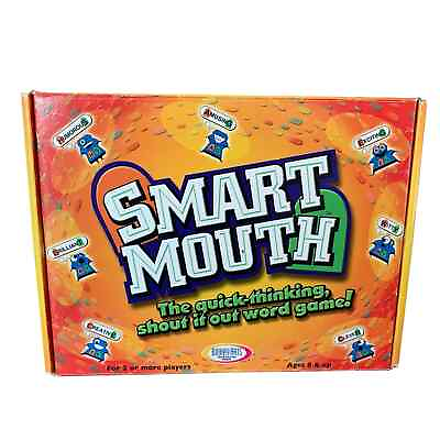 #ad SMART MOUTH Game The Quick Thinking Shout It Out Word Game 2001 Binary Arts $19.99