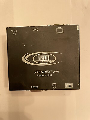 #ad NEW NTI XTENDEX RS232 Remote Unit Cat5 9V 1.0A $24.50