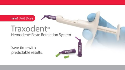 #ad 2 x Traxodent by Premier Dental USA Hemodent Paste Retraction System $132.99