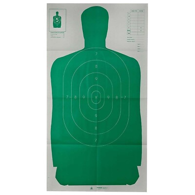 #ad CHAMPION TARGETS B 27 GREEN LE SILHOUETTE 10 PACK CHA40735 $41.99